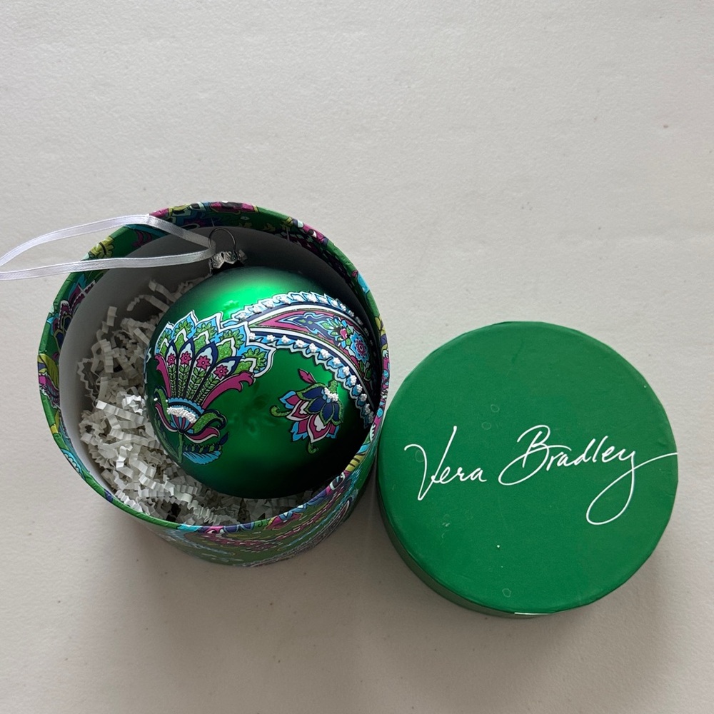 Vera Bradley 2014 Christmas ornament.